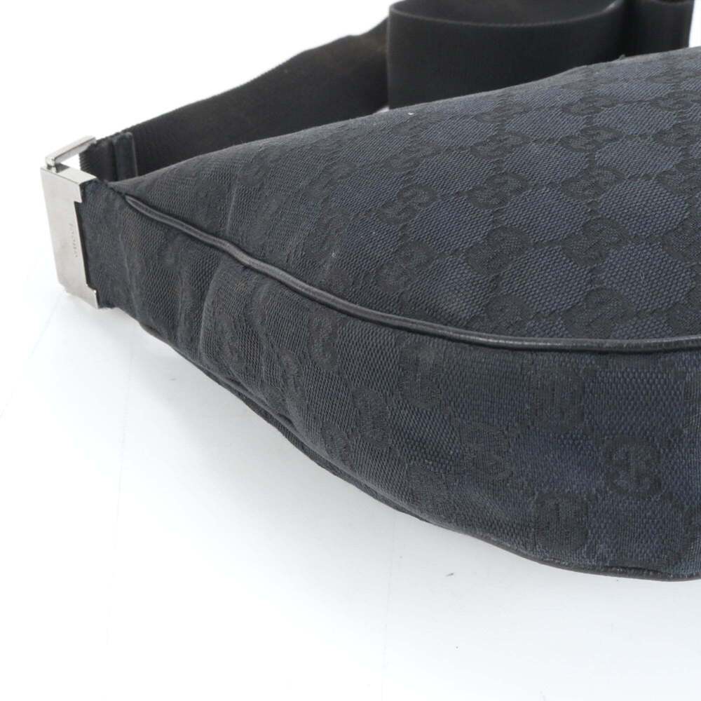 GUCCI Black Leather Shoulder Bag - Picture 6 of 10